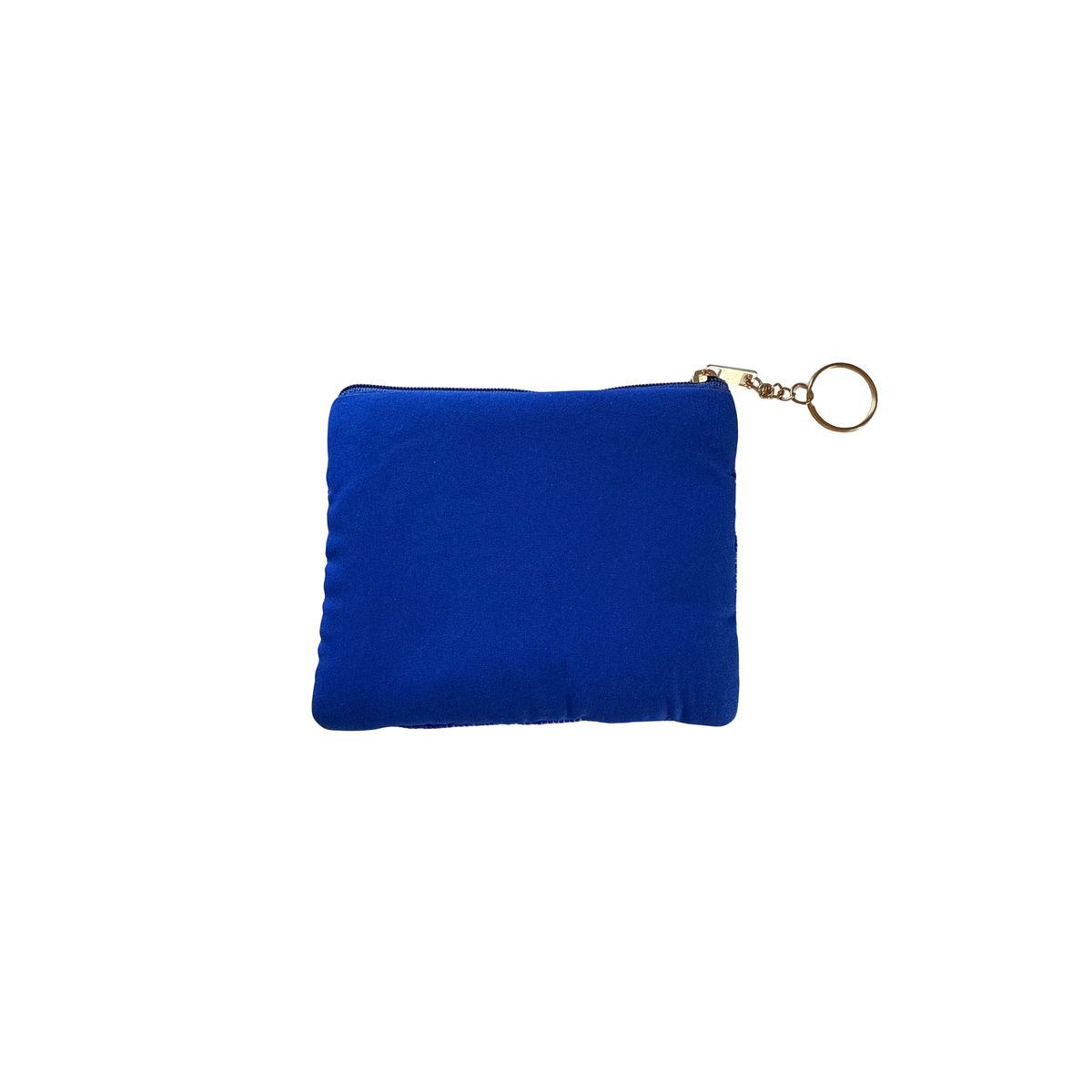 The Azure Beaded Pouch