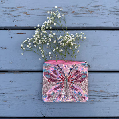 The Eden Beaded Pouch