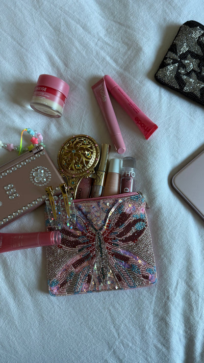 The Eden Beaded Pouch