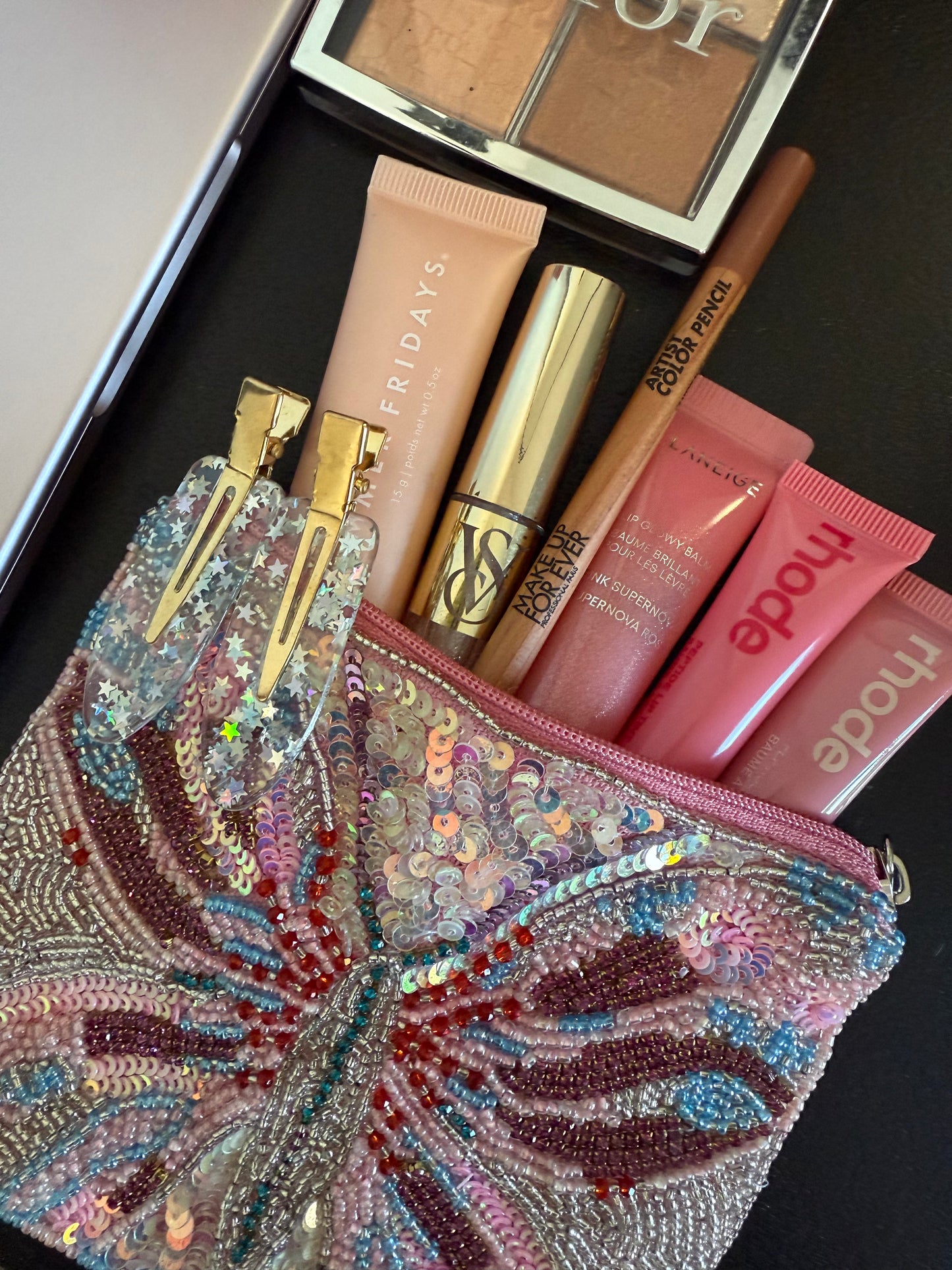 The Eden Beaded Pouch