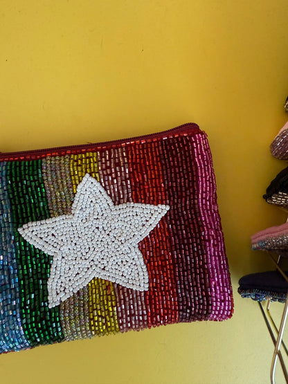 The Starlight Beaded Pouch