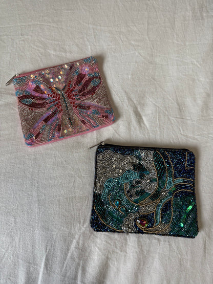 The Eden Beaded Pouch