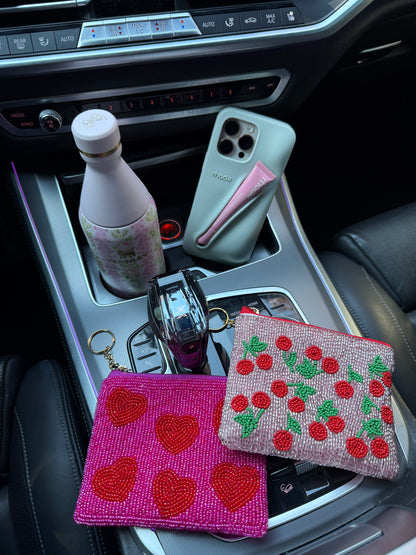 The Orchard Beaded Pouch