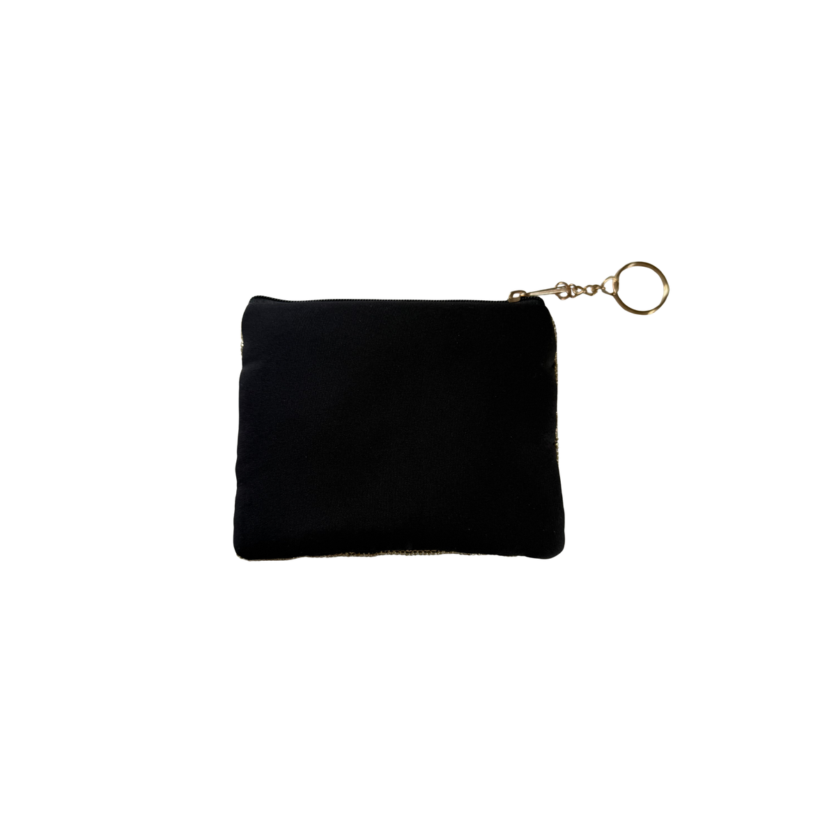 The Leopard Beaded Pouch
